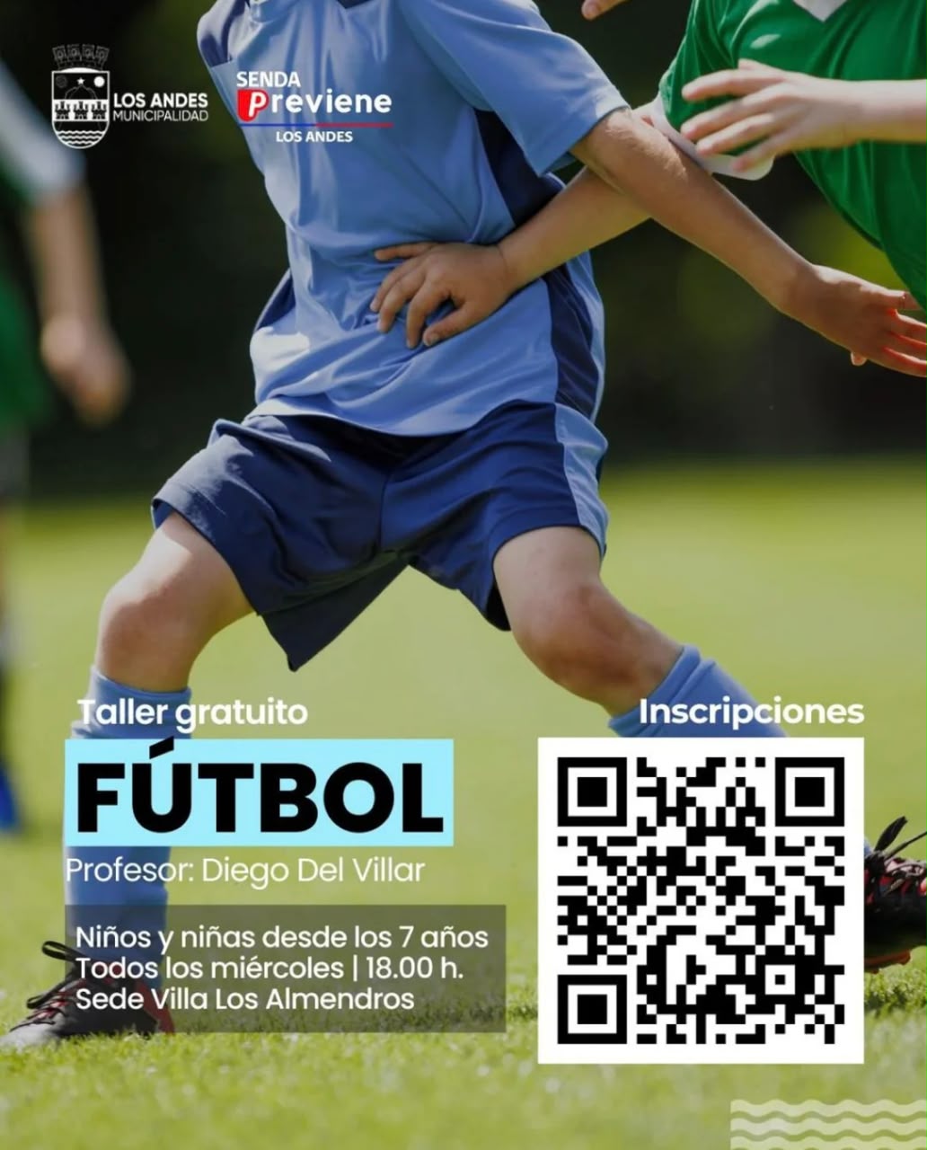 Taller gratuito de Fútbol